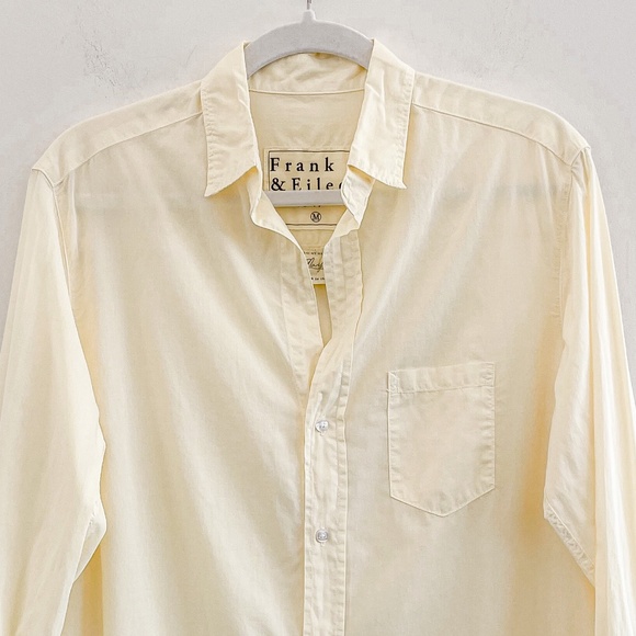 Frank & Eileen Mary Shirt Dress in Yellow M - Picture 3 of 7